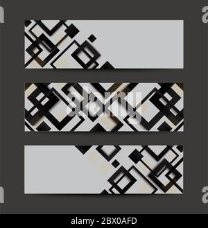 modern black square gradient trendy background vector illustration EPS10 Stock Photo