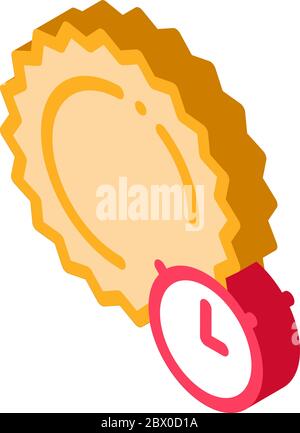 Sunburn isometric icon vector illustration Stock Vector