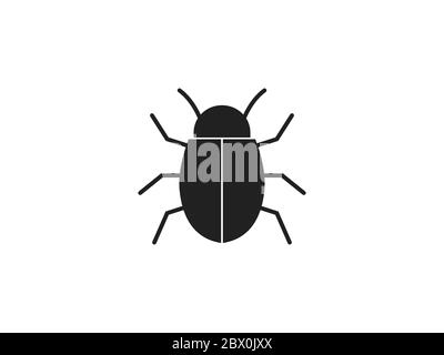 Animal, bug, insect icon. Vector illustration, flat design. Stock Vector