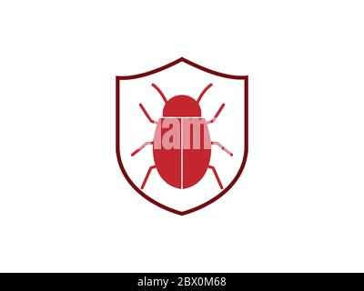 Animal, bug, insect icon. Vector illustration, flat design. Stock Vector