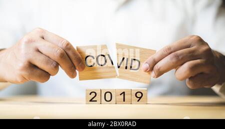 Stop covid 19-virus outbreak in europe and asia zone.healthy and medical treatment.biology effect.business and economy. Stock Photo