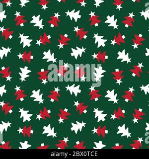 Christmas Holiday seamless pattern background - Christma Holiday seamless pattern background for website graphics, fashion textile Stock Vector