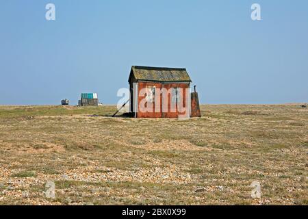 Dungeness beach in Kent Stock Photo
