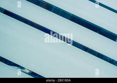 Glass Abstract black and white Striped background Stock Photo
