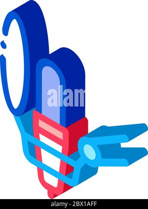 Microphone Host Device isometric icon vector illustration Stock Vector