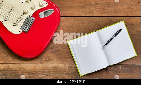 Guitar Tab Notebook: Blank Guitar by Roden Publishing