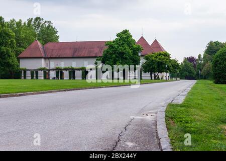 Brdo Congress Center and Park Brdo near Kranj, Slovenia Stock Photo