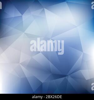 Abstract blue tech design of polygon pattern artwork background. Decorate for ad, poster, artwork, template design, print. illustration vector eps10 Stock Vector