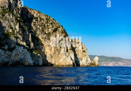 Italy, Campania, Capo Palinuro - 11 August 2019 - Picturesque view of the Capo Palinuro Stock Photo