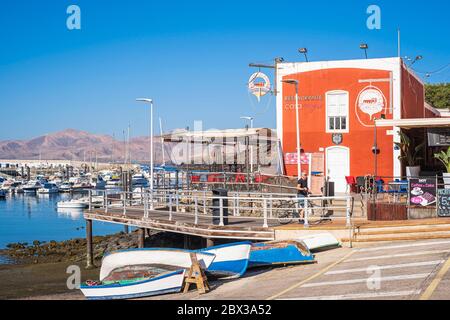 Spain, Canary islands, Lanzarote island, Puerto del Carmen, harbour district Stock Photo