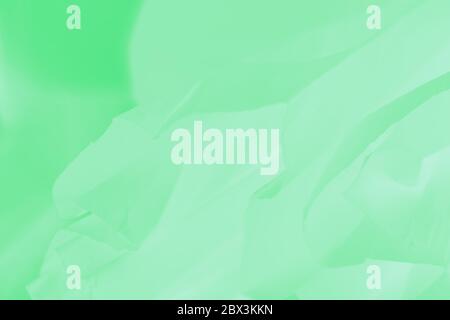 Light green mint gradient background, abstract blurred background Stock Photo