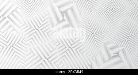 Abstract background of concentric squares in gray colors Stock Vector
