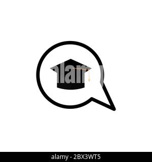 bubble chat vector design template illustration Stock Vector