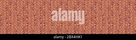 Camouflage Playful Vector Border Texture. Modern Chevron Stripe Hand Drawn. Seamless Spotty Pattern Banner Background. For Masculine Camo Textured Stock Vector