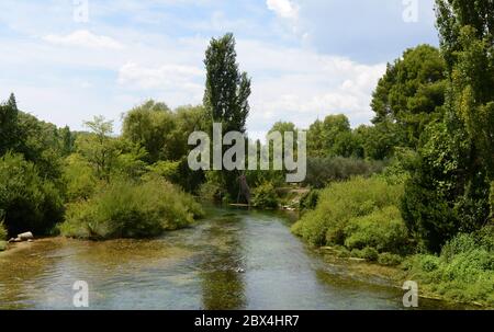 The Jadro river near Split, Croatia. Stock Photo