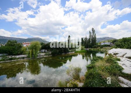 The Jadro river near Split, Croatia. Stock Photo