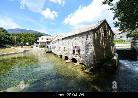 The Jadro river near Split, Croatia. Stock Photo