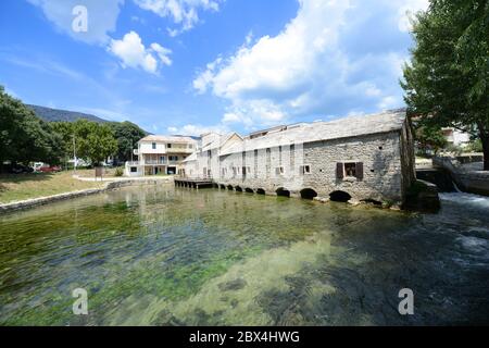 The Jadro river near Split, Croatia. Stock Photo