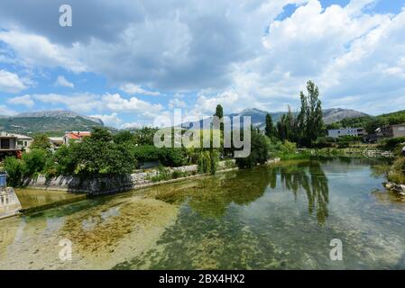 The Jadro river near Split, Croatia. Stock Photo