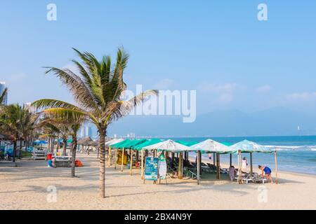 My Khe Beach Da Nang City Vietnam April Parasailing At My Khe Beach In Da Nang