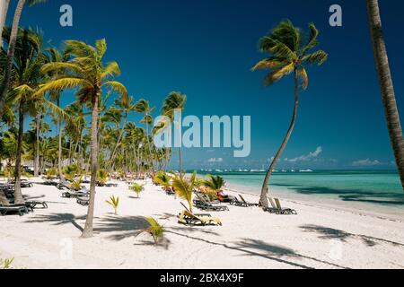 Barcelo Bavaro Beach Punta Cana Dominican Republic Stock Photo