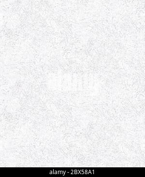 Handmade Mulberry Washi Paper Texture Seamless Pattern. White Background with Tiny Speckled Drawn Flecks . Soft Off Gray Neutral Tone. All Over Stock Vector