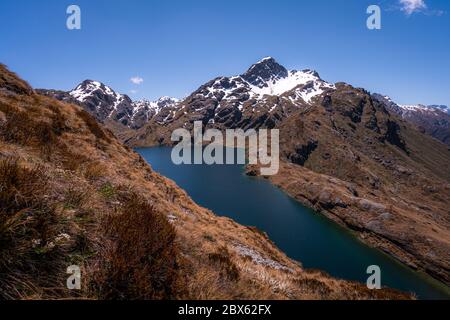 Routeburn Track, Fiordland National Park, New Zealand Stock Photo