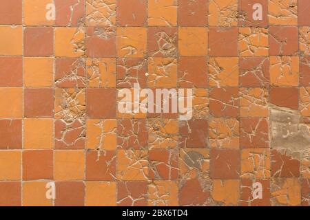 stone texture tile pattern - tiled background Stock Photo