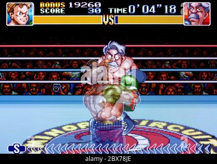 Super Punch-Out - SNES Super Nintendo  - Editorial use only Stock Photo