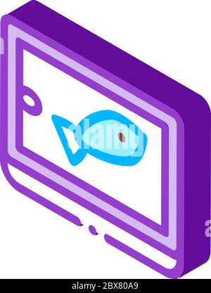 Canned Fish Tin isometric icon vector illustration Stock Vector