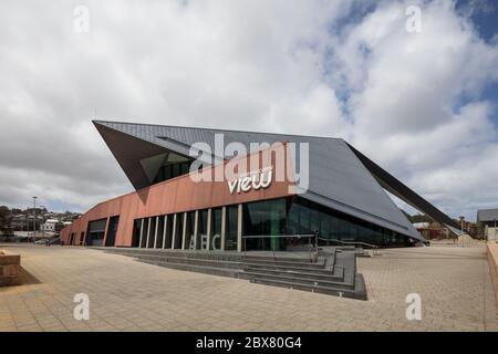 Albany Western Australia November 10th 2019 : View of the modern architecture that comprises the Albany Entertainment Centre in Western Australia Stock Photo