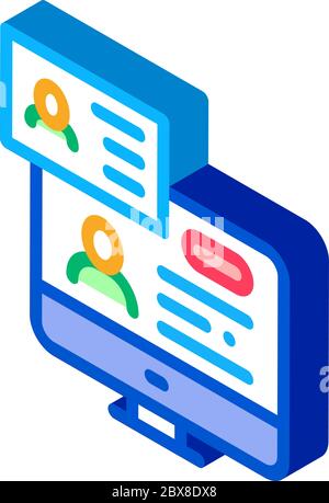 Check Document isometric icon vector illustration Stock Vector