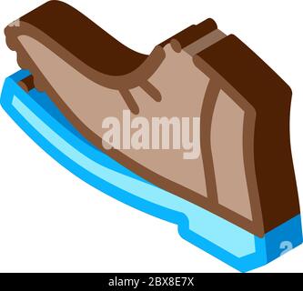 Shoe Torn Sole Icon Vector Outline Illustration Stock Vector Image ...