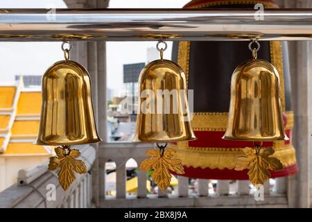 Wat Traimit, the Temple of the Golden Buddha, Chinatown, Bangkok, Thailand, South East Asia. Stock Photo