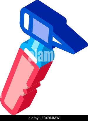 Hearing Aid Equipment isometric icon vector illustration Stock Vector