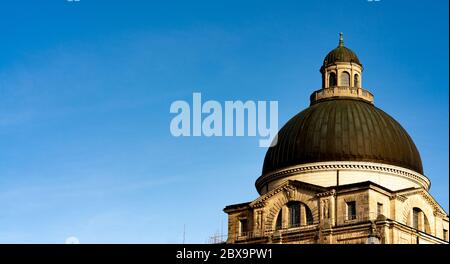 Cupola roof of the Bavarian State Chancellery Stock Photo