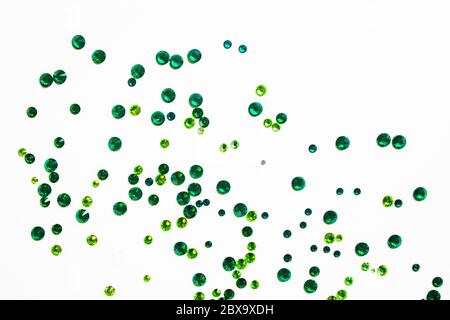 GREEN WITH GREEN RHINESTONES main image 1