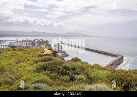 Coastal scene in the morning. Dana Point, CA, USA. Stock Photo