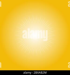 sunlight / sunbeam design vector illustration Stock Vector
