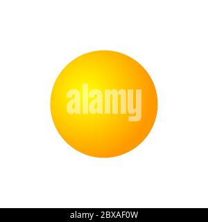 gradient glossy sphere design vector isolated on white background Stock Vector