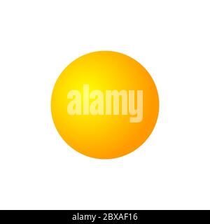 gradient glossy sphere design vector isolated on white background Stock Vector