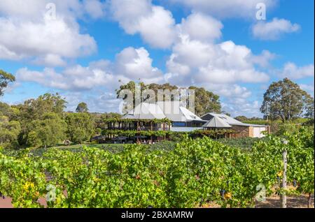 The Vasse Felix Vineyard and Winery, Margaret River wine growing region, Western Australia, Australia Stock Photo