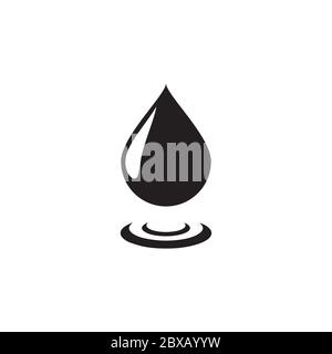 water drop icon symbol design vector illustration Stock Vector