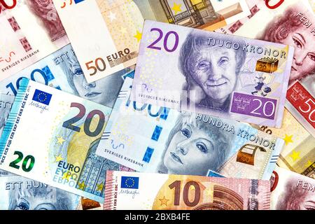 From sek to euro
