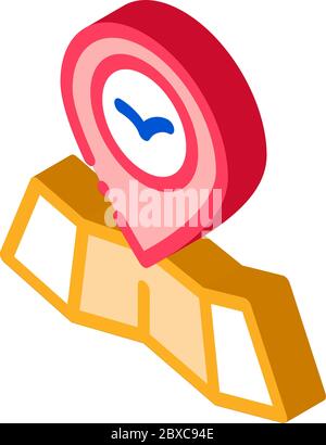Bird Gps Mark Pin On Map Icon Thin Line Vector Stock Vector Image & Art ...