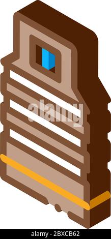 Tattoo Device isometric icon vector illustration Stock Vector
