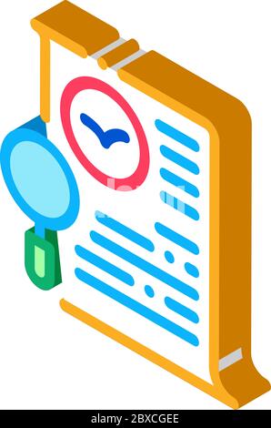 Bird Document List Research Icon Thin Line Vector Stock Vector
