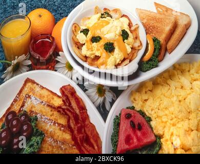 Mega Breakfast Stock Photo