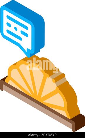 Prompter Isometric Icon Vector Illustration Stock Vector