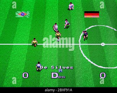 International Superstar Soccer Deluxe - SNES Super Nintendo - Editorial use  only Stock Photo - Alamy